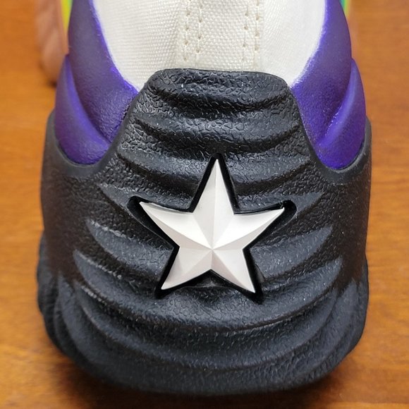 Converse Men's Run Star Motion CX Platform Pride A02262C Egret/Court Purple - Picture 8 of 13